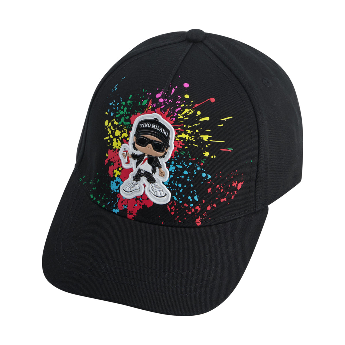 כובע מצחייה ROBERTO VINO זריקות צבע לילדים