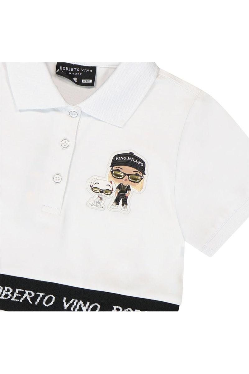 שמלת צווארון ROBERTO VINO לילדות