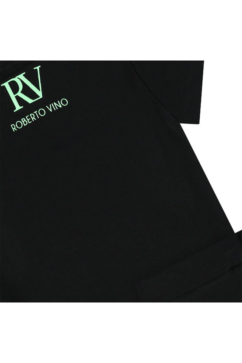 חליפת חצאית ROBERTO VINO הדפס צבעוני לילדות