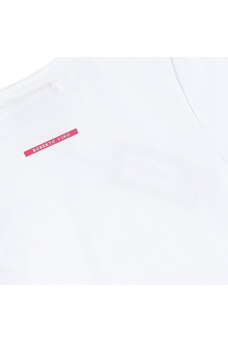 חולצת טי שרט ROBERTO VINO ילדה על תלת אופן לילדות