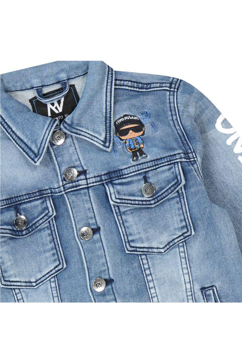 ג'קט ג'ינס ROBERTO VINO MILANO לילדים