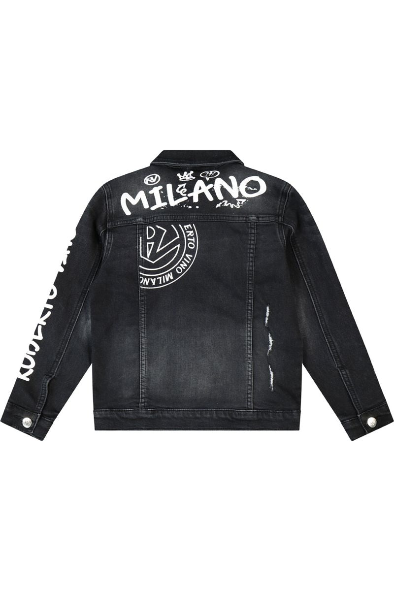ג'קט ג'ינס ROBERTO VINO MILANO לילדים