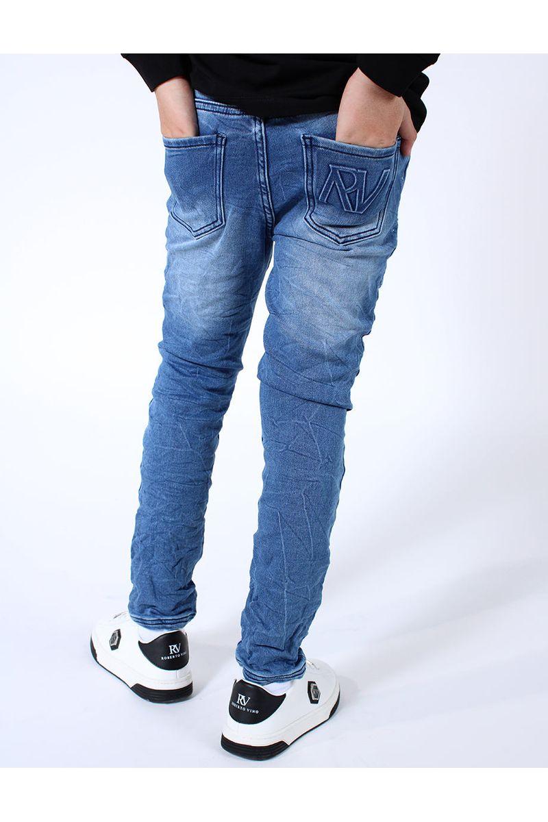 מכנסי ג'ינס ROBERTO VINO קרע בברך לילדים