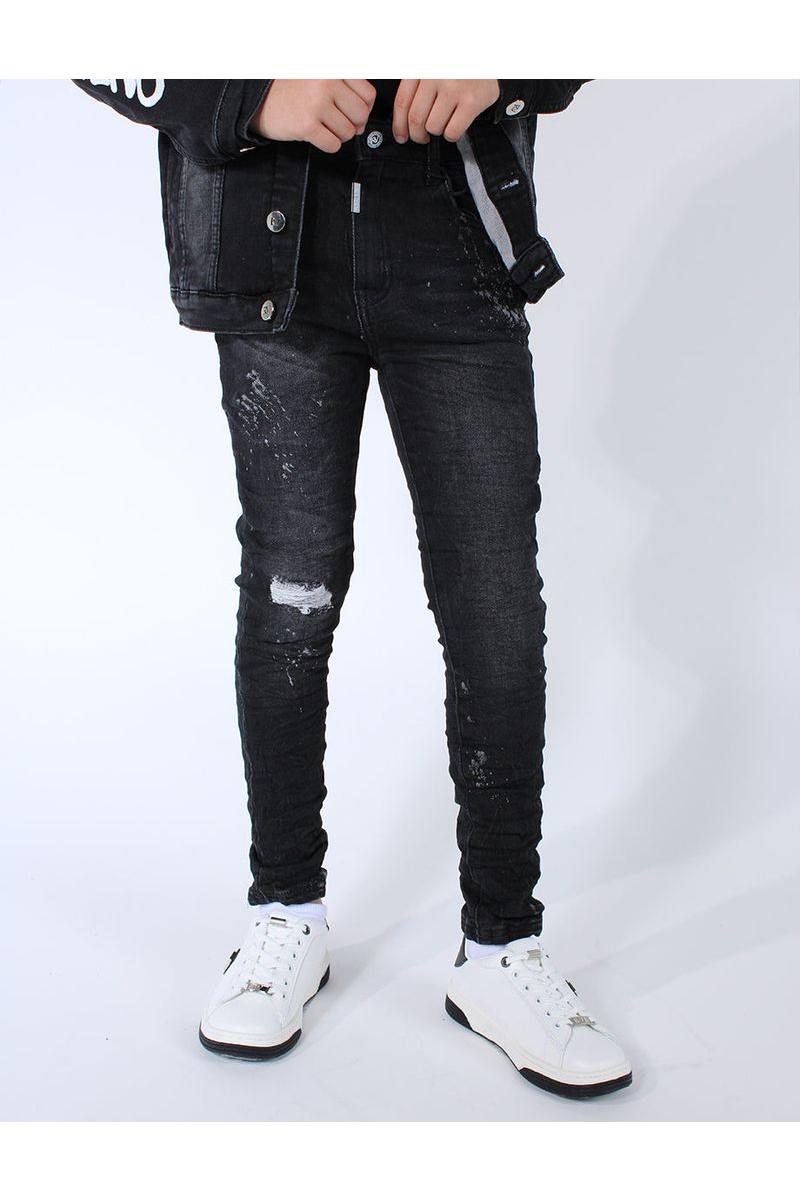 מכנסי ג'ינס ROBERTO VINO קרע בברך לילדים