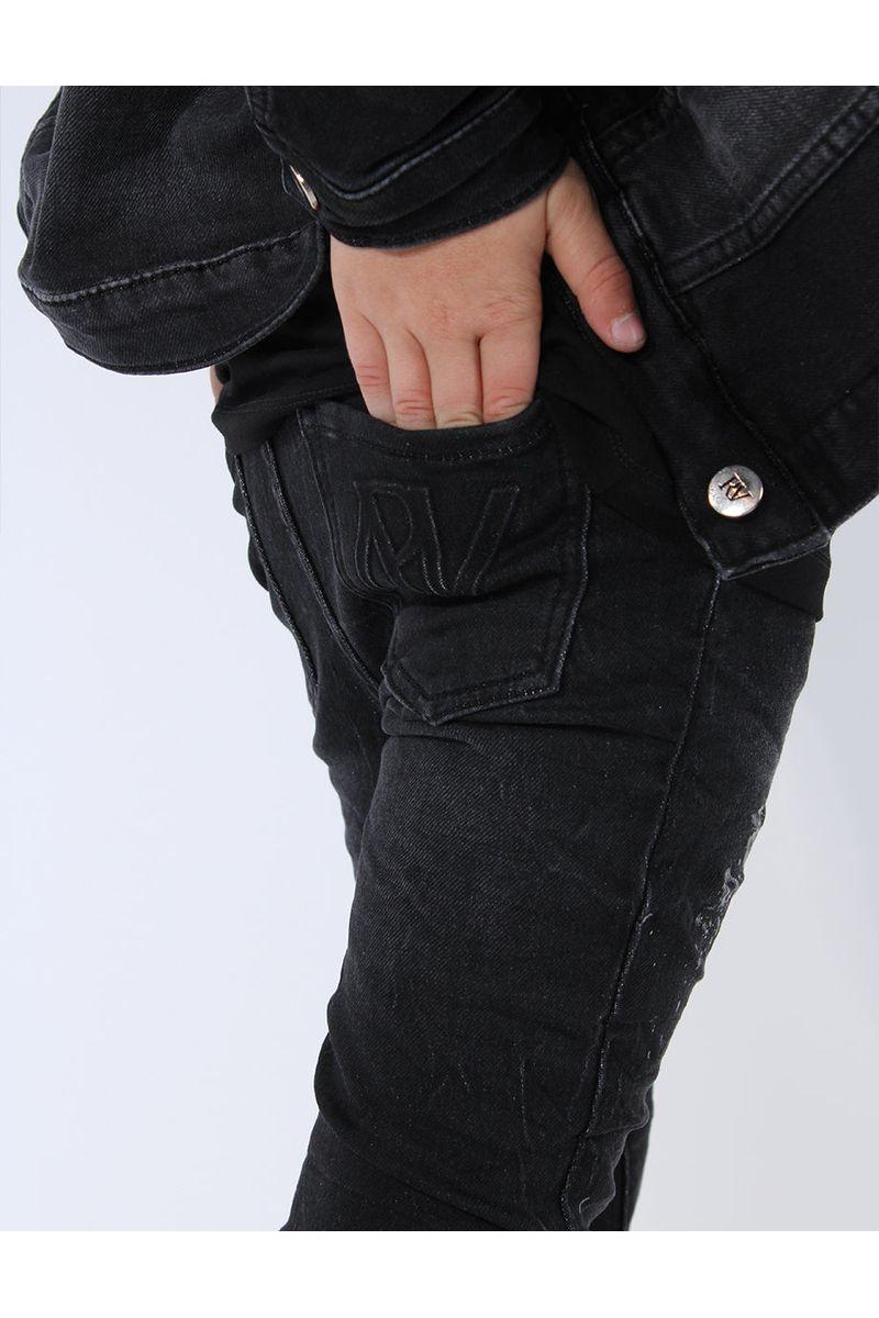 מכנסי ג'ינס ROBERTO VINO קרע בברך לילדים