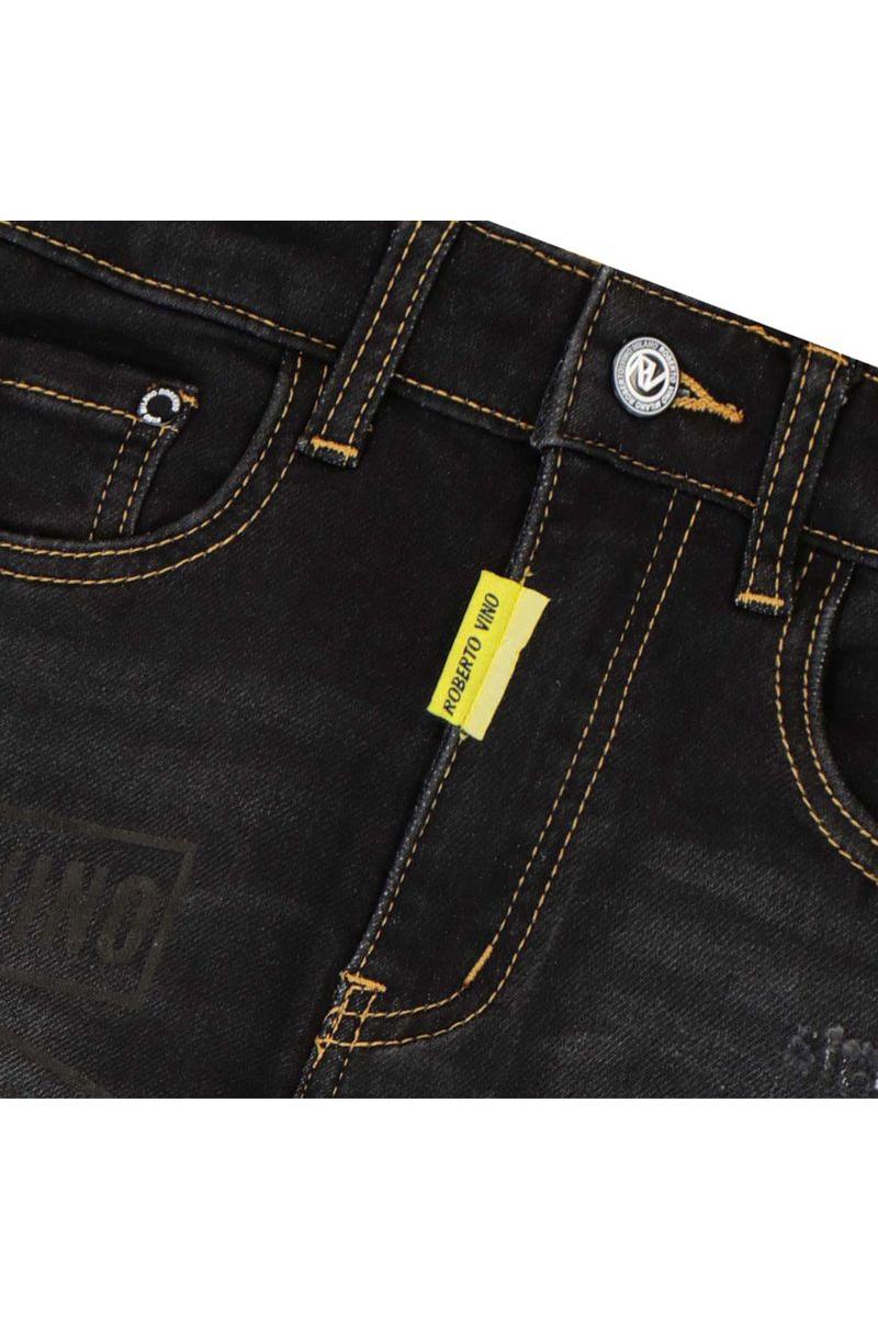 מכנסי ג'ינס ROBERTO VINO משופשפים לילדים