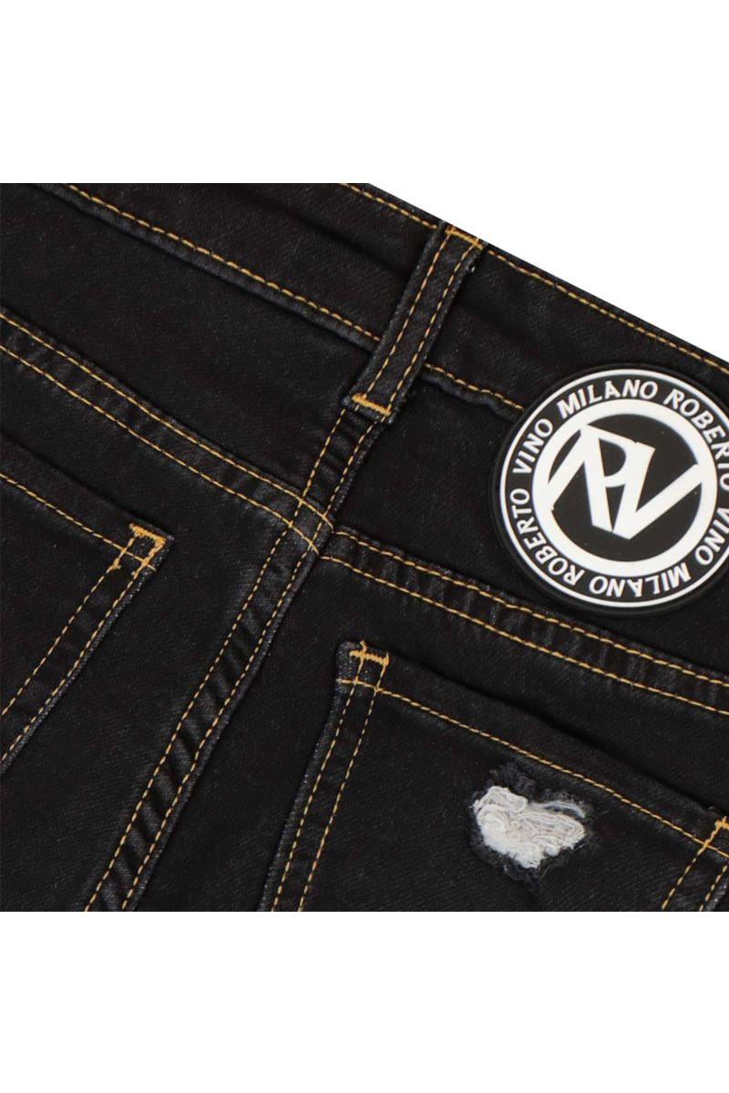 מכנסי ג'ינס ROBERTO VINO משופשפים לילדים