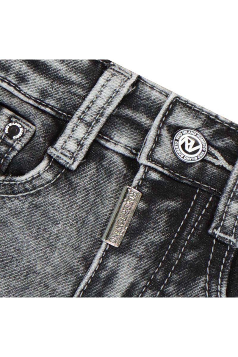 מכנסי ג'ינס ROBERTO VINO קרעים לתינוקות