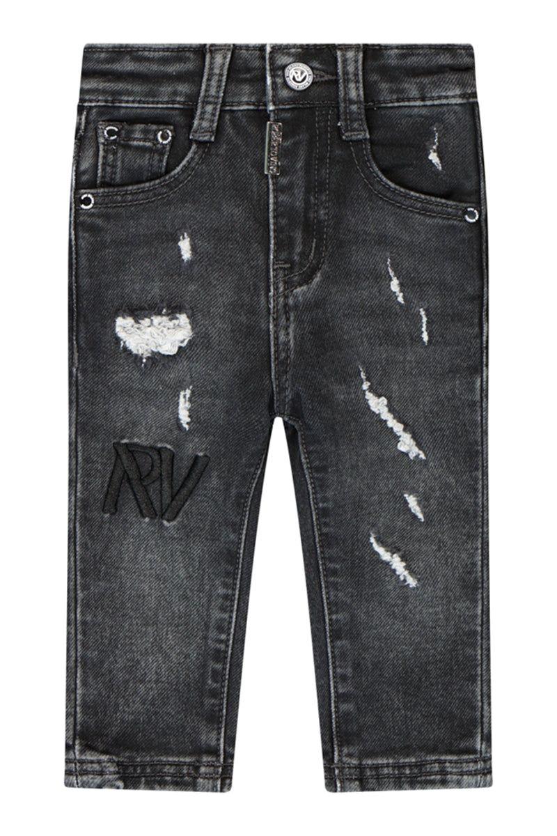 מכנסי ג'ינס ROBERTO VINO קרעים לתינוקות