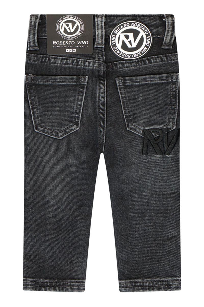 מכנסי ג'ינס ROBERTO VINO קרעים לתינוקות