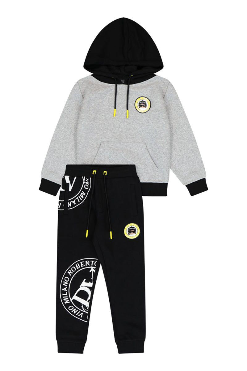 חליפת טרנינג ROBERTO VINO לוגו עגול לילדים