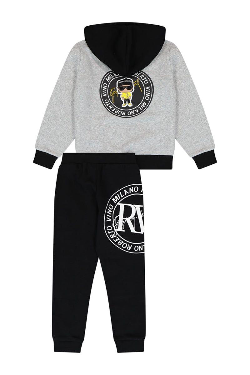 חליפת טרנינג ROBERTO VINO לוגו עגול לילדים