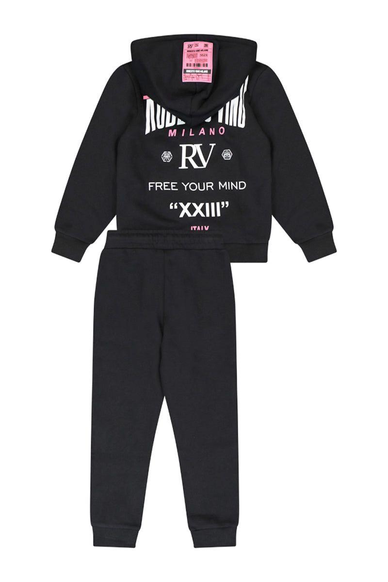 חליפת טרנינג ROBERTO VINO הדפס אחורי לילדות