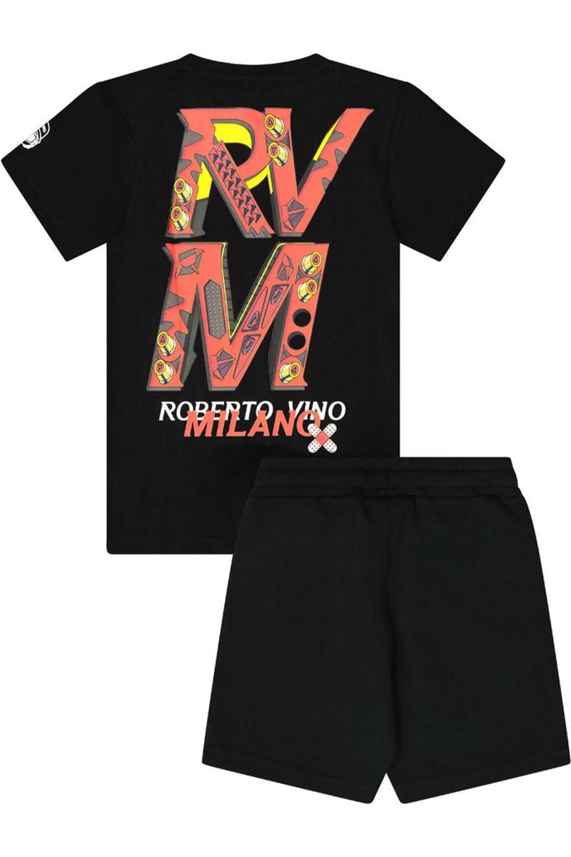 חליפת טריקו ROBERTO VINO הדפס אחורי לילדים