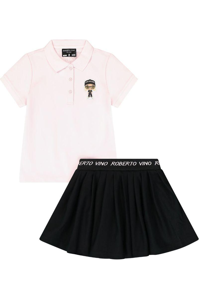 חליפת חצאית ROBERTO VINO אייקון ילדה לילדות