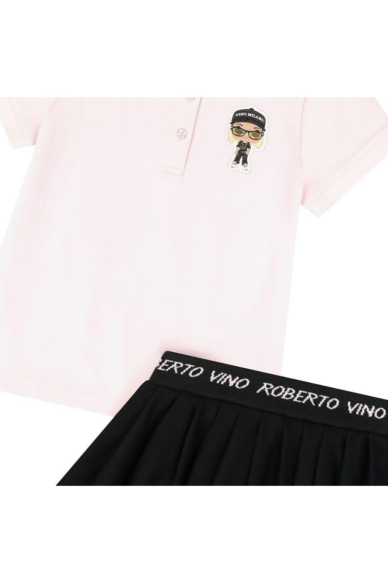 חליפת חצאית ROBERTO VINO אייקון ילדה לילדות