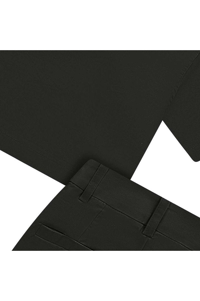 חליפת פרימיום ROBERTO VINO כיס בצד לילדות Black / 4Y