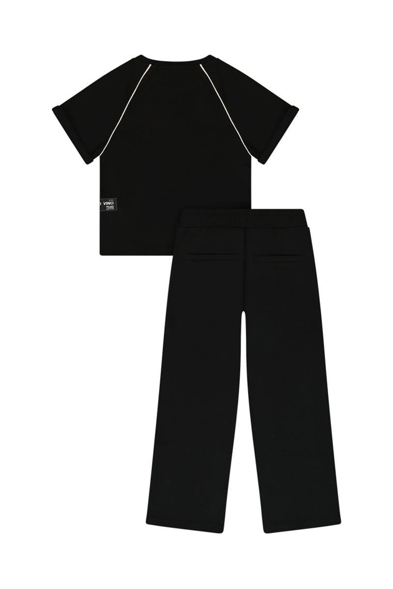 חליפת ROBERTO VINO לוגו מותג באמצע לילדות