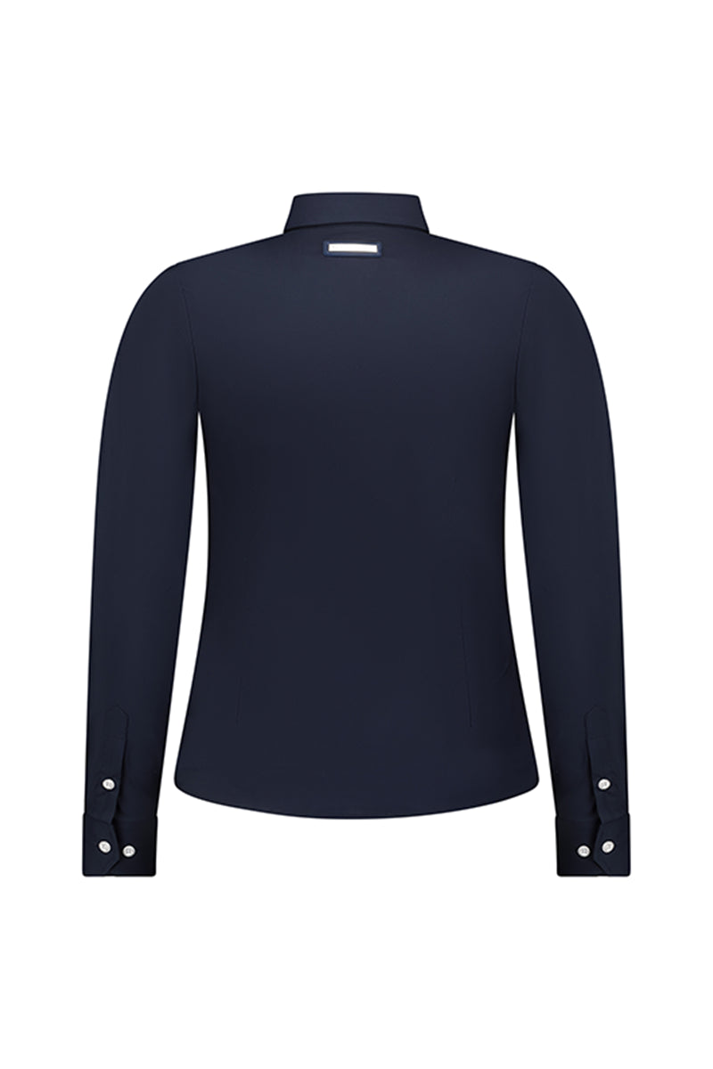 חולצה מכופתרת ROBERTO VINO בצבע כחול לנשים