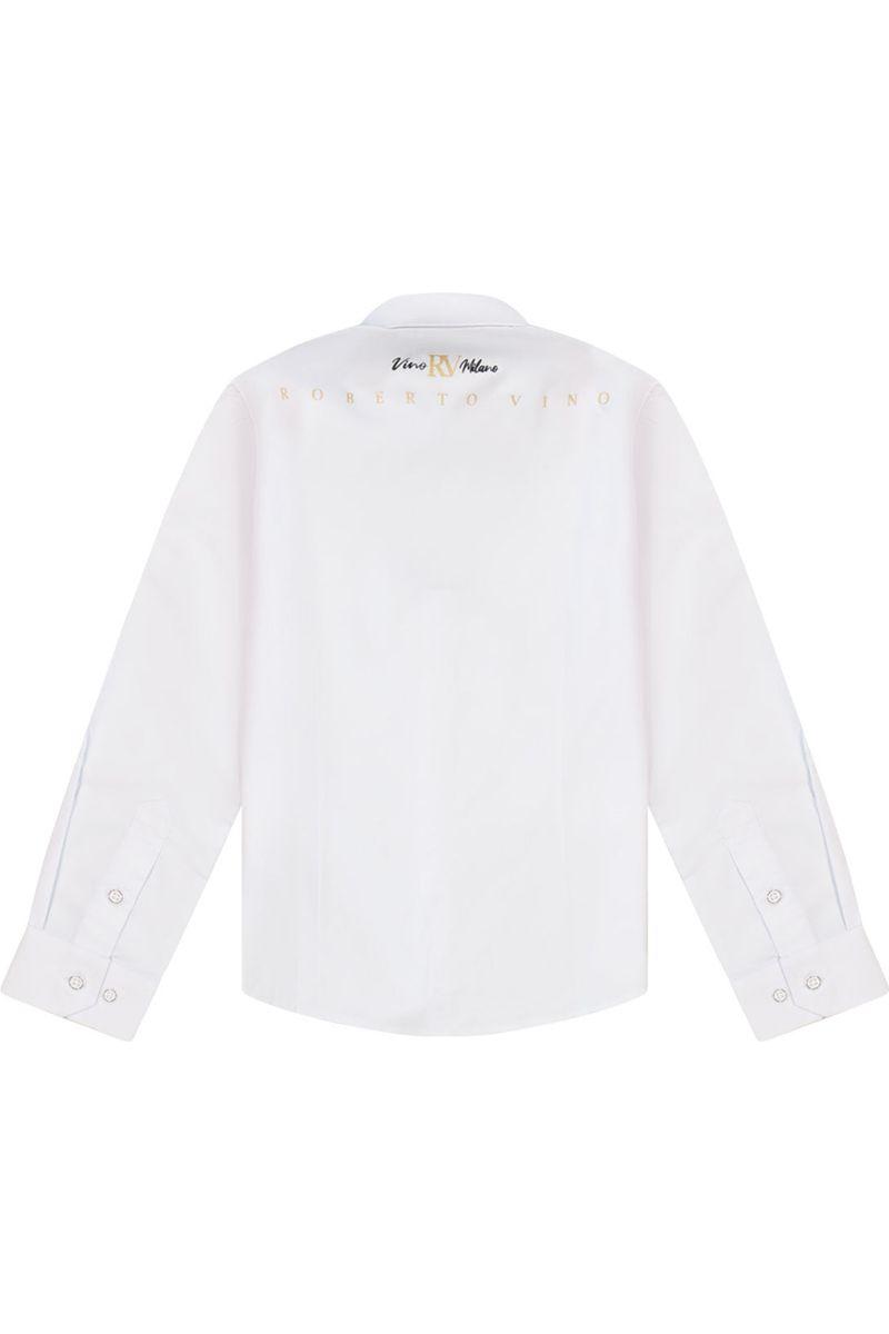 חולצה מכופתרת ROBERTO VINO אייקון ילד בצד לילדים