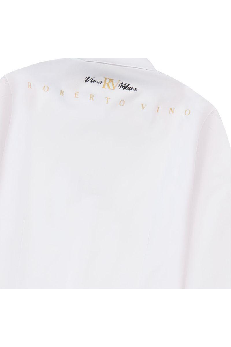 חולצה מכופתרת ROBERTO VINO אייקון ילד בצד לילדים
