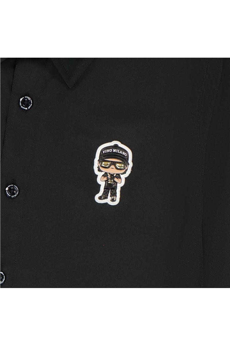 חולצה מכופתרת ROBERTO VINO אייקון ילד בצד לילדים