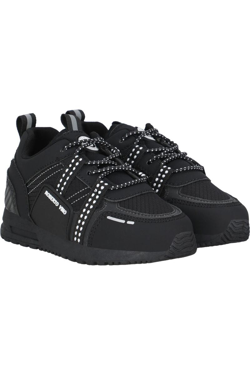 נעלי ROBERTO VINO MILANO הדפס לוגו מותג בצד לילדים