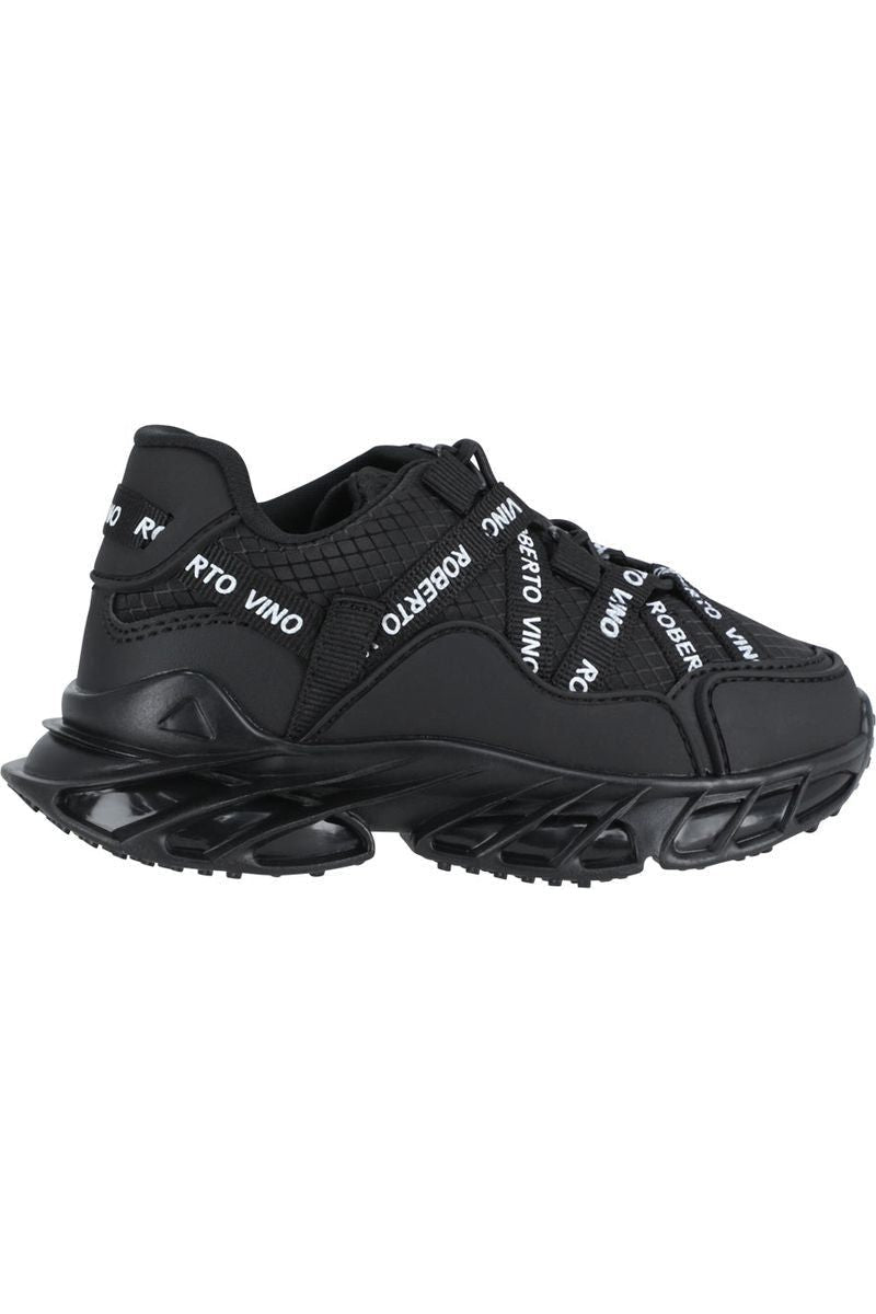 נעלי ROBERTO VINO אופנתיות סוליה עבה לילדים Black / 21