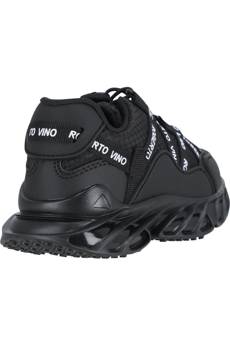 נעלי ROBERTO VINO אופנתיות סוליה עבה לילדים Black / 21