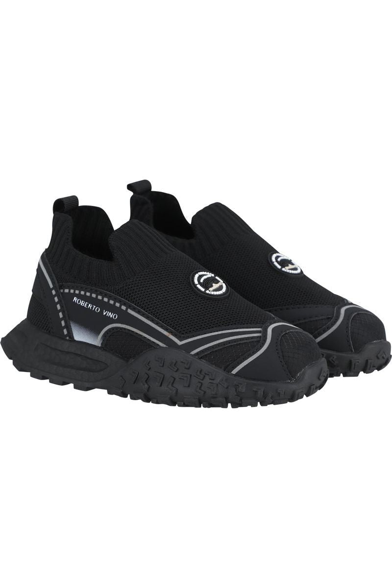 נעלי גרב ROBERTO VINO בעיצוב אלגנטי לילדים Black / 21