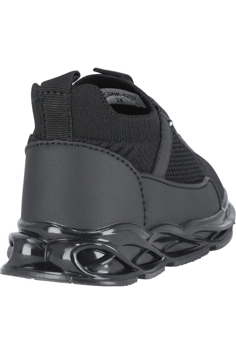 נעלי ROBERTO VINO שחורות בעיצוב דינמי וחדשני לילדים Black / 21