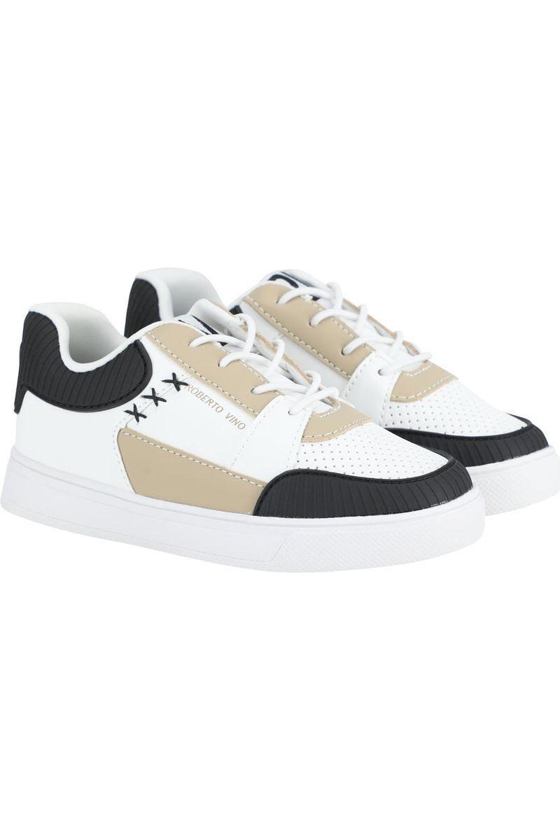 נעלי סניקרס ROBERTO VINO שילוב קלאסי של ספורט ואלגנטיות לילדים White / 21