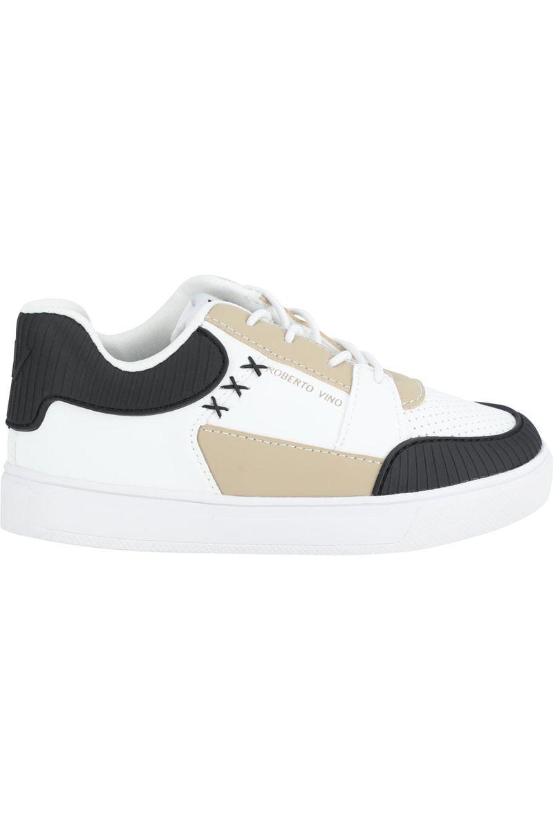 נעלי סניקרס ROBERTO VINO שילוב קלאסי של ספורט ואלגנטיות לילדים White / 21