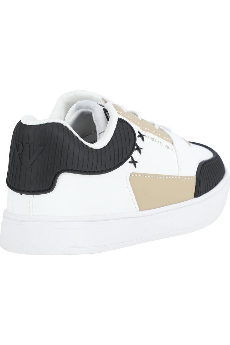 נעלי סניקרס ROBERTO VINO שילוב קלאסי של ספורט ואלגנטיות לילדים White / 21