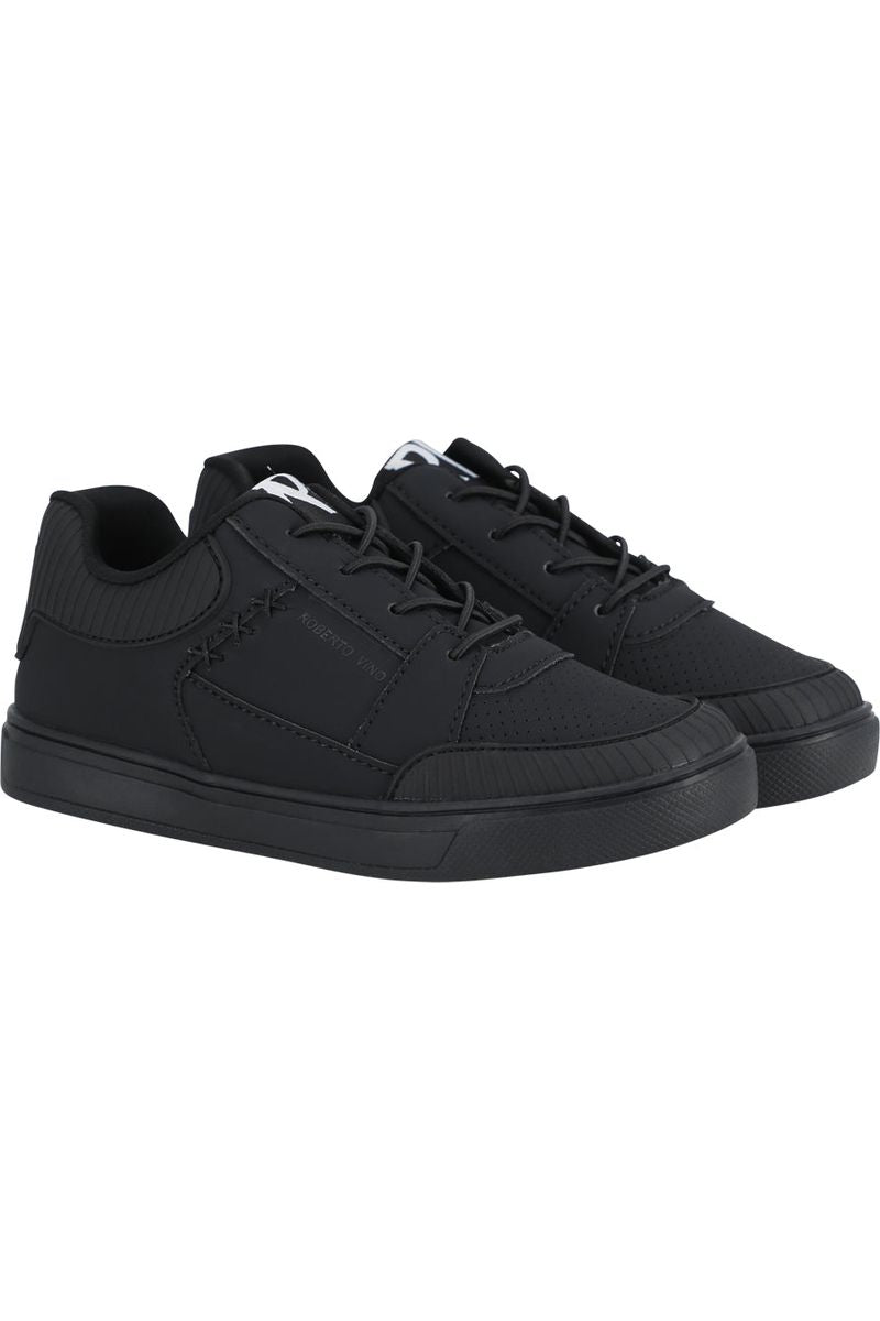 נעלי סניקרס ROBERTO VINO שילוב קלאסי של ספורט ואלגנטיות לילדים Black / 21