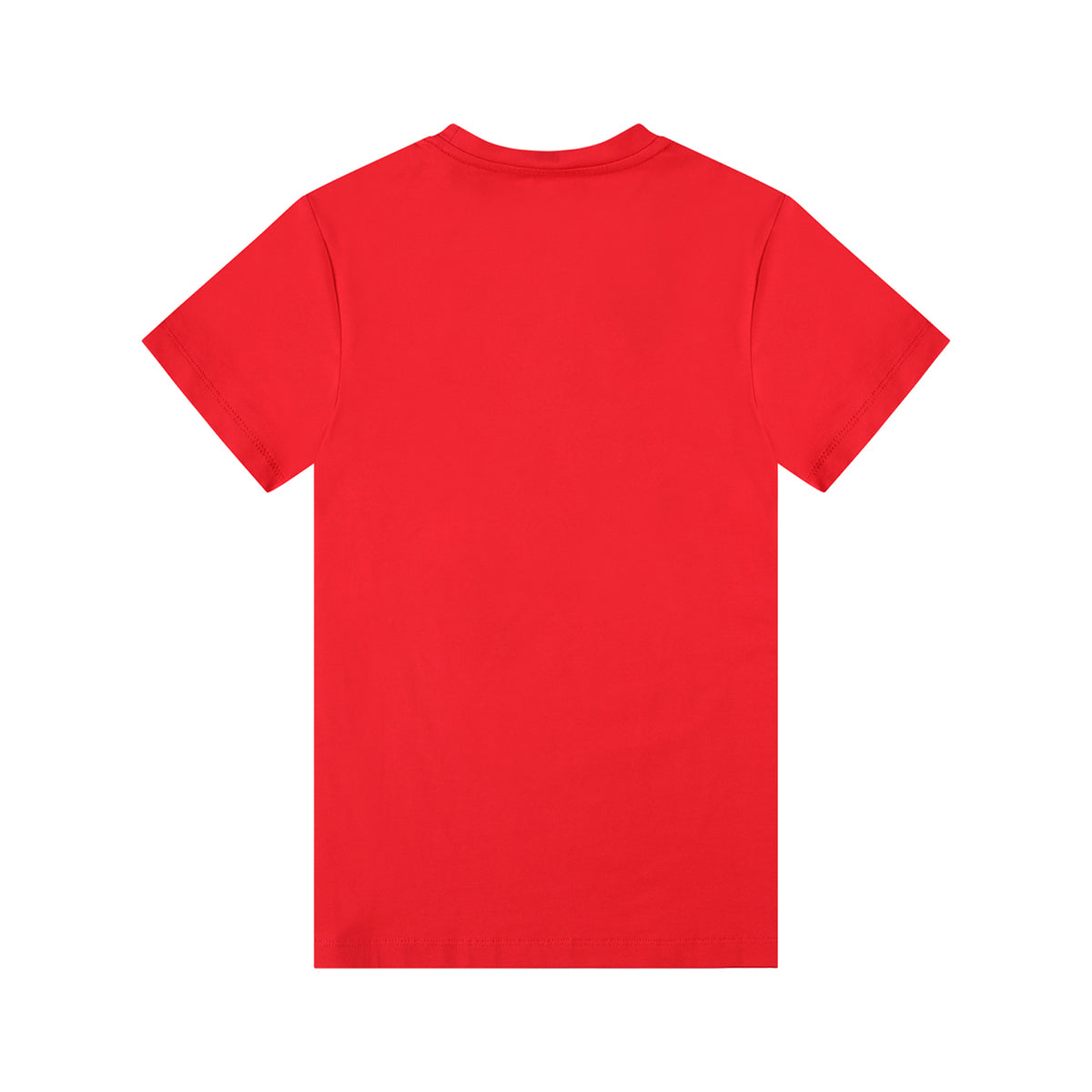 חולצת טי-שרט הדפס כיתוב אדום ROBERTO VINO ילדים