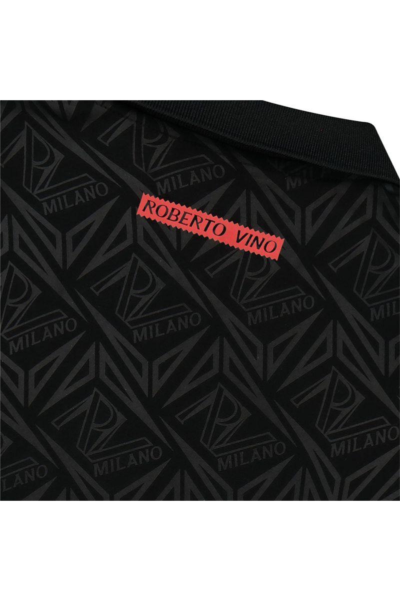 חולצת צווארון ROBERTO VINO אייקון ילד בצד לילדים