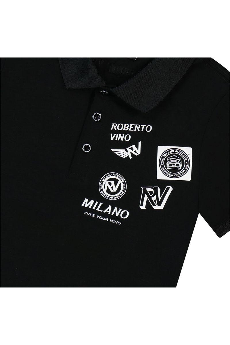 חולצת צווארון ROBERTO VINO FREE YOUR MIND לילדים