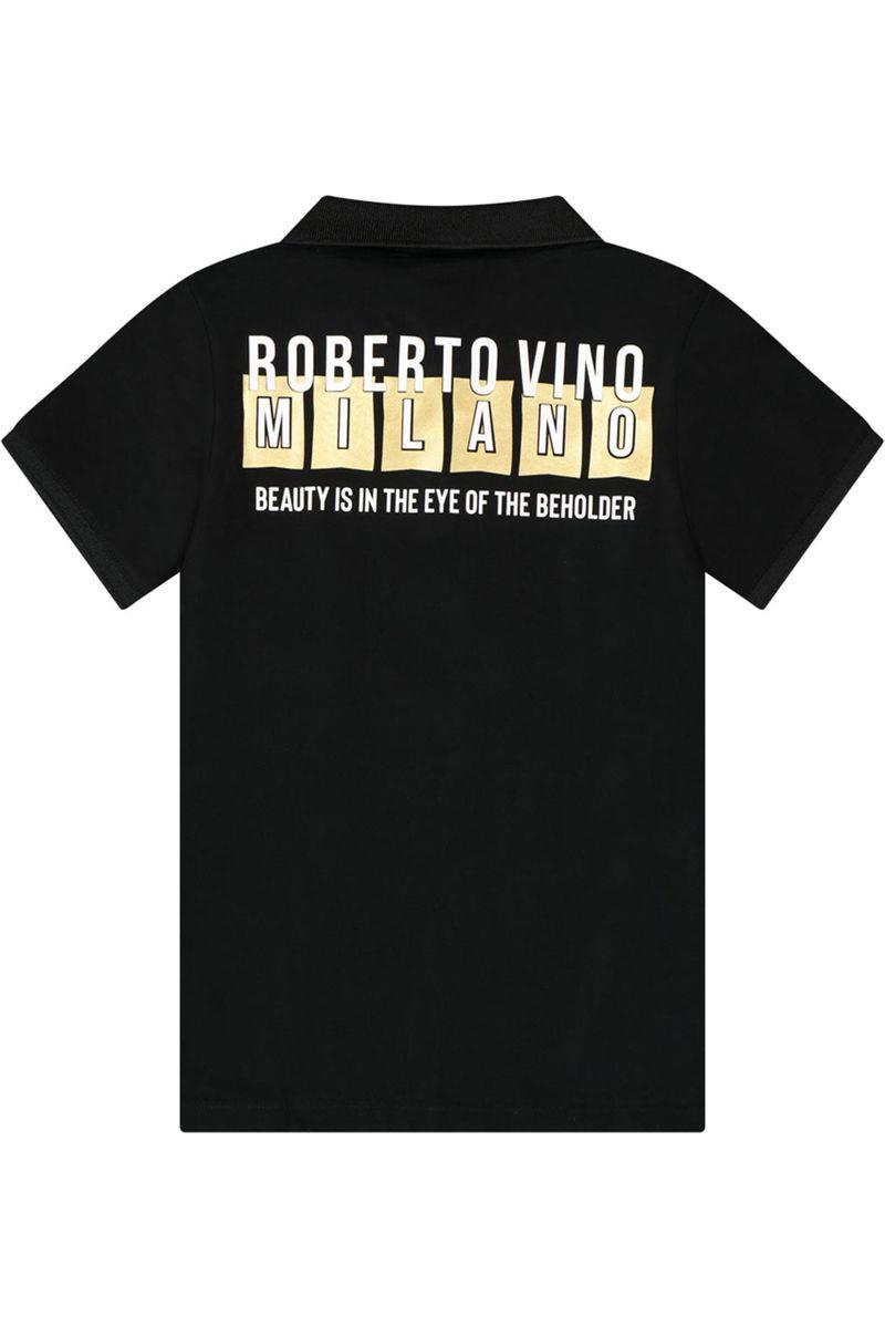 חולצת צווארון ROBERTO VINO מפתח רוכסן לילדים