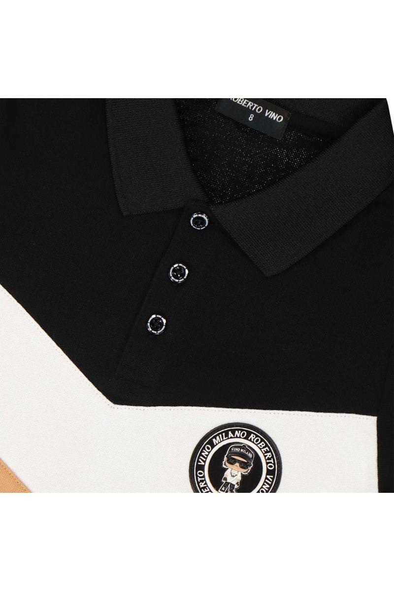 חולצת צווארון ROBERTO VINO בעיצוב אלגנטי לילדים