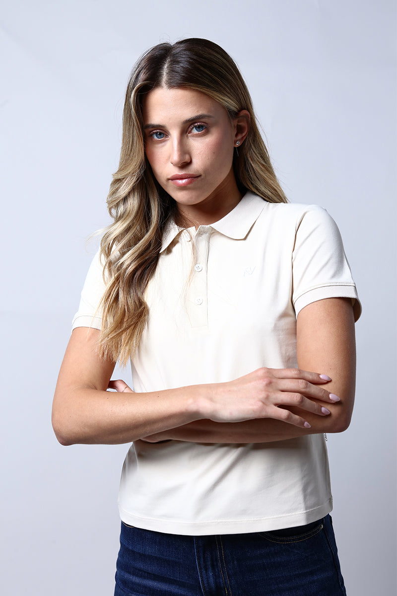 חולצת פולו שרוול קצר NOF