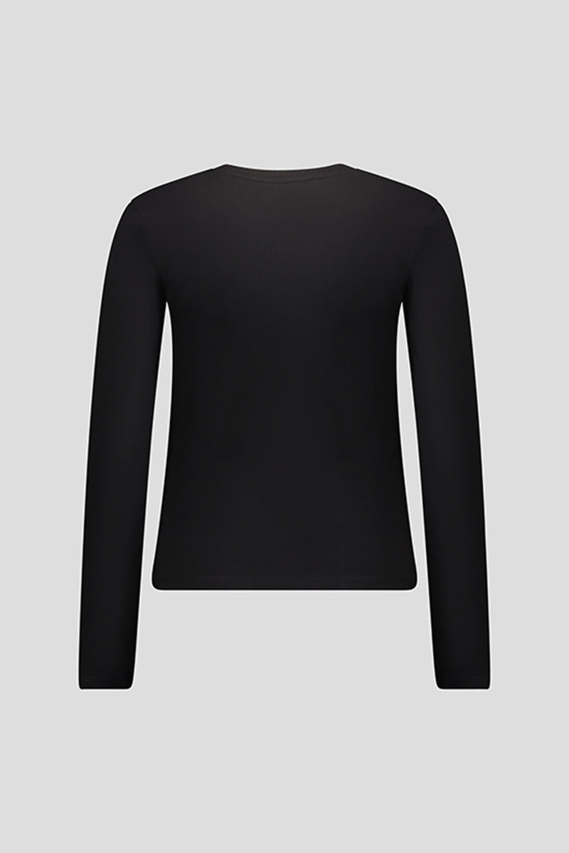 חולצת טי שירט לנשים ROBERTO VINO בצבע שחור