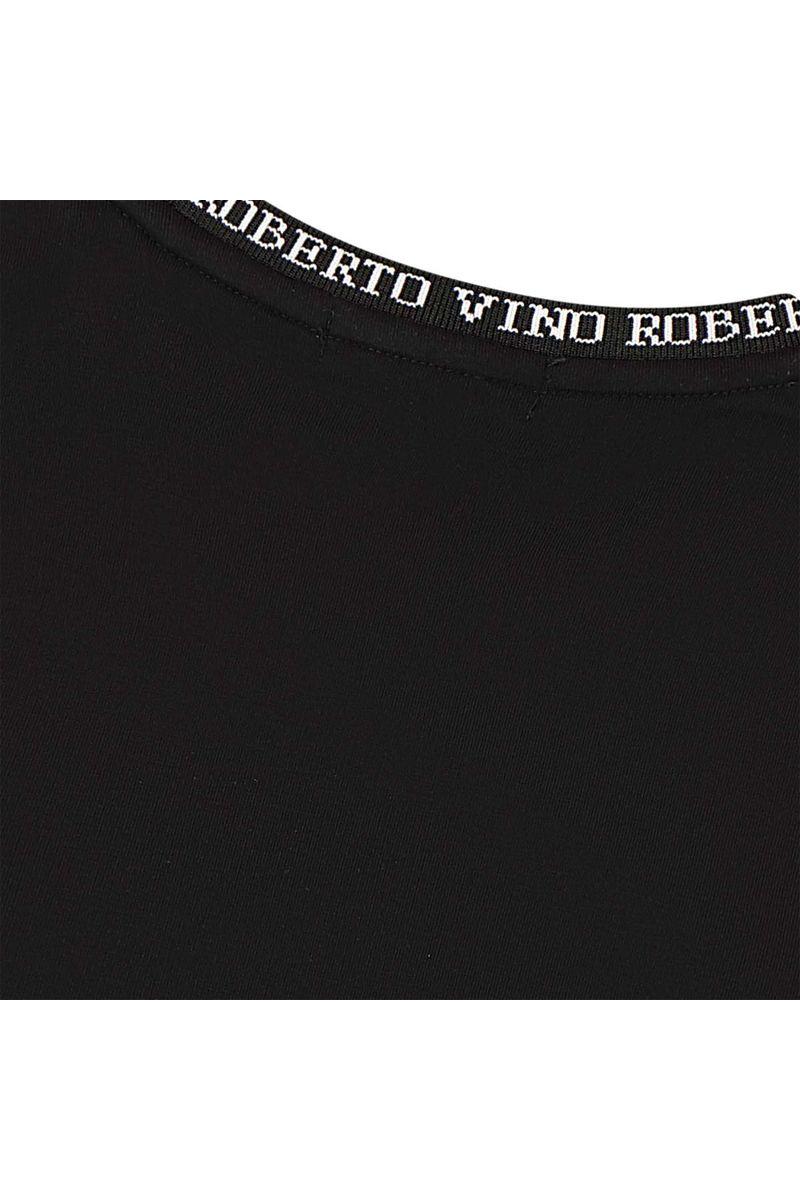 חולצת טישירט ROBERTO VINO LIMITED EDITION לוגו בצווארון לילדים