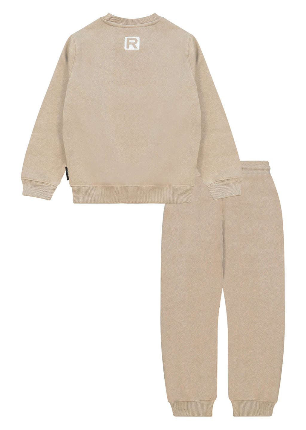 חליפת טרנינג REPLAY לוגו מותג באמצע לילדים BEIGE / 4Y