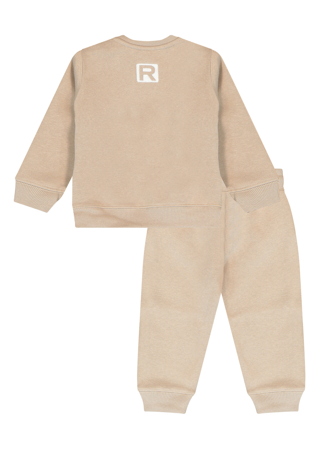 חליפת טרנינג REPLAY לוגו מותג באמצע לתינוקות BEIGE / 3-6M