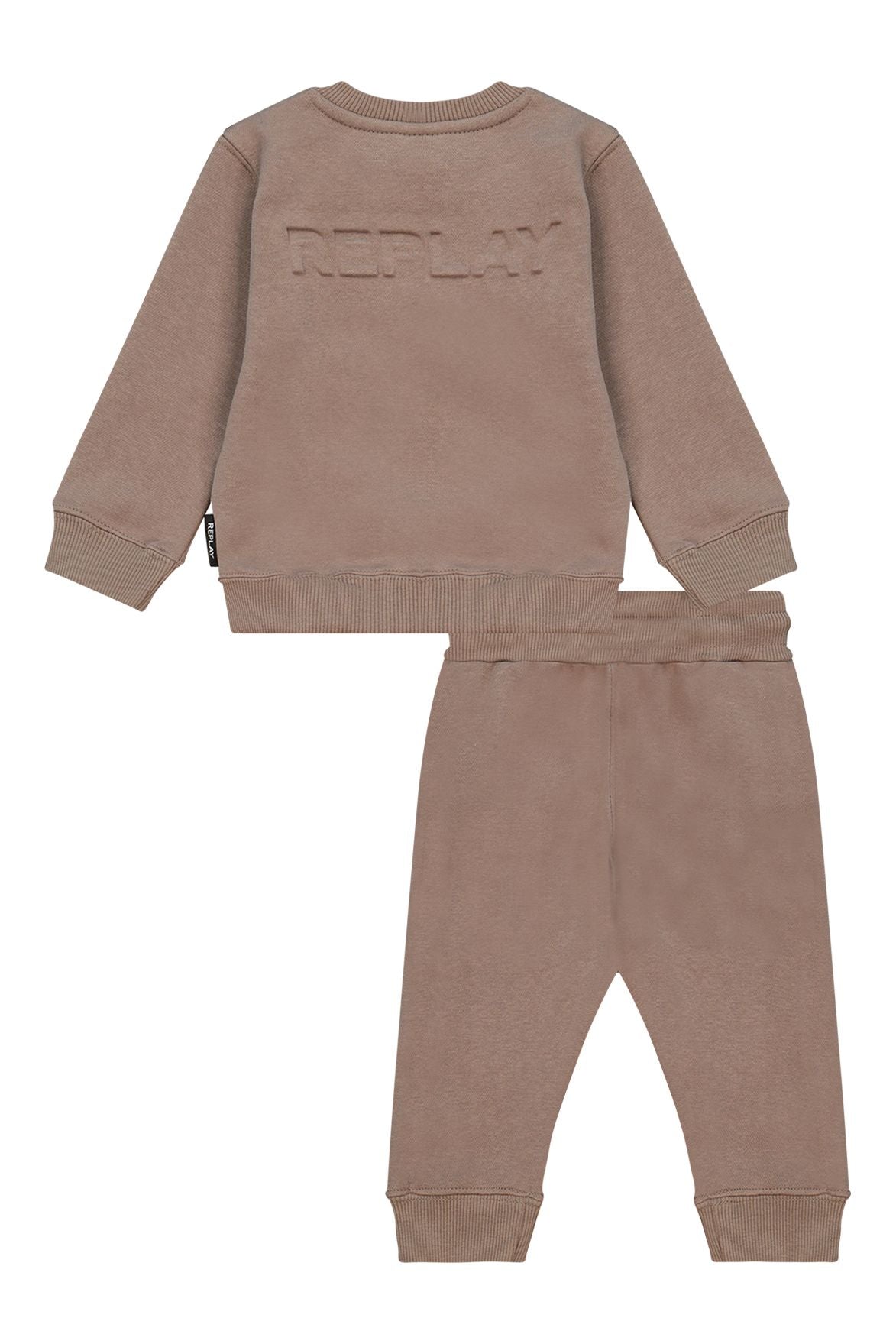 חליפת טרנינג REPLAY קפוצ'ון לתינוקות BROWN / 3-6M