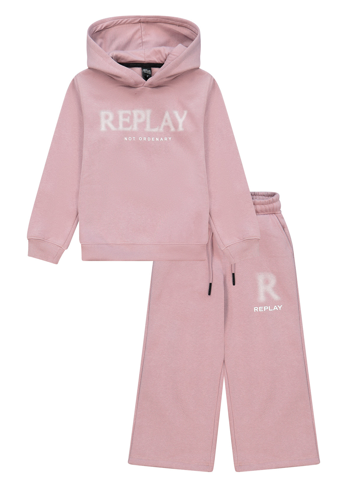 חליפת טרנינג REPLAY מכנס מתרחב לילדות PURPLE / 2Y