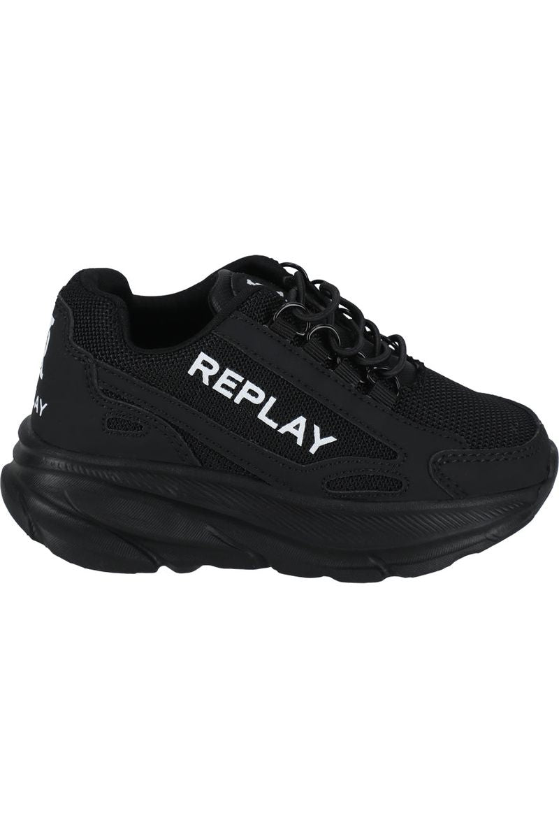 נעלי REPLAY הדפס לוגו מותג בצד לילדים