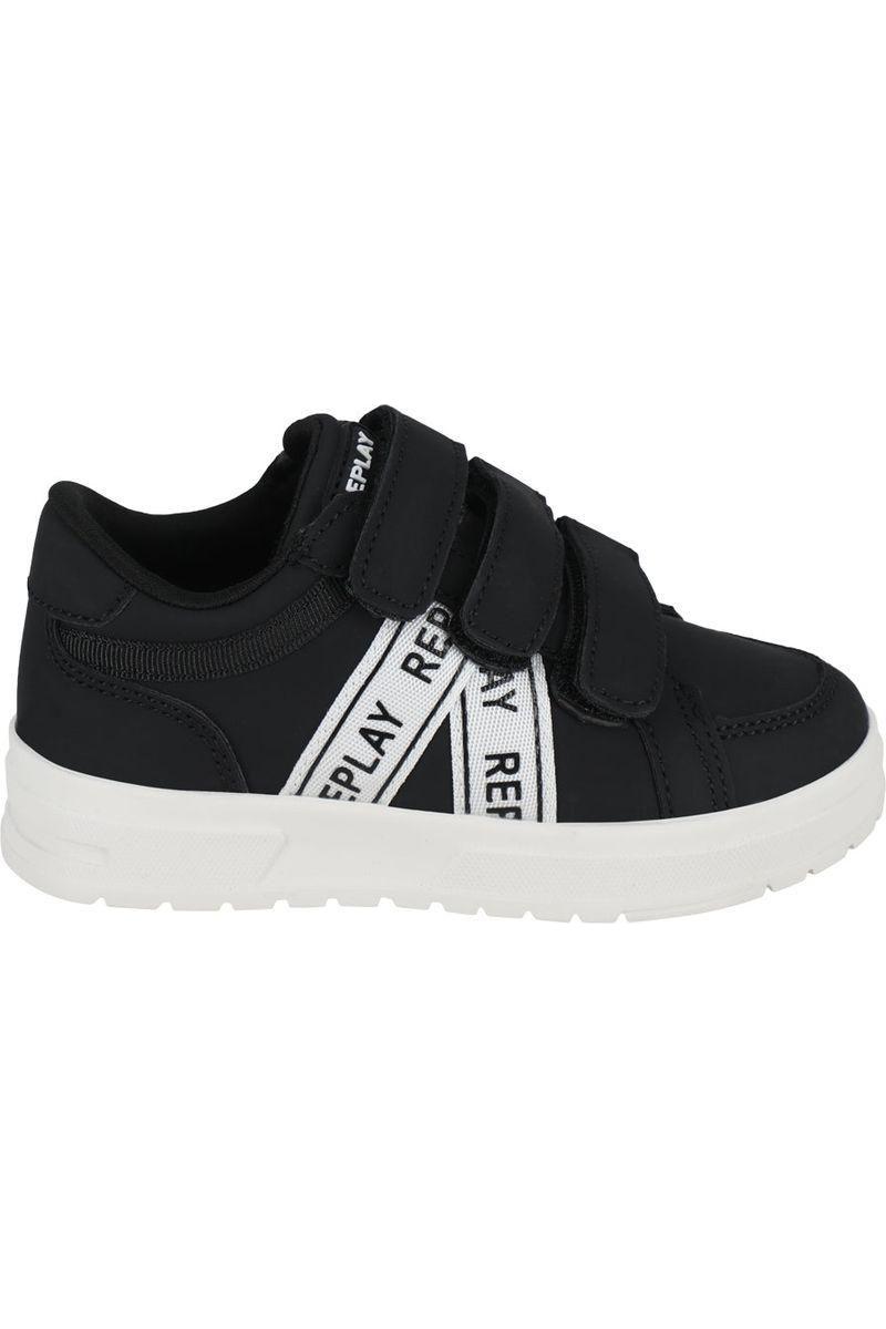 נעלי סניקרס REPLAY סגירת סקוץ' יוניסקס Black / 21