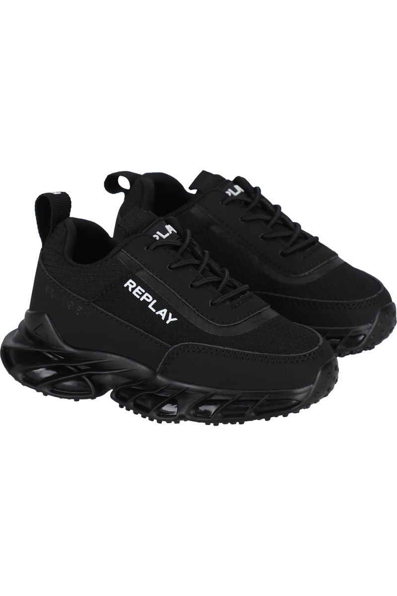 נעלי REPLAY לוגו מותג בצד לילדים Black / 21
